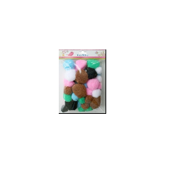 Manufacturers Exporters and Wholesale Suppliers of Jumbo Pompom Asst Bengaluru Karnataka